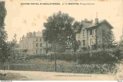 64 - Cambo les Bains - Grand Hotel d'Angleterre - CPA - Voir Scans Recto-Verso