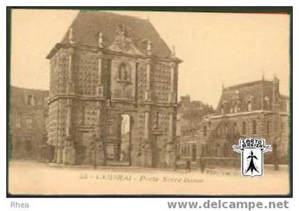 59 Cambrai - 53 - CAMBRAI - Porte Notre-Dame - cpa