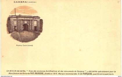 Carte postale ancienne de CAMBRAI