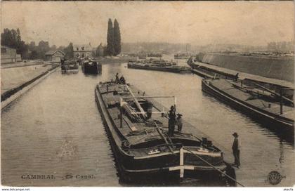 CPA CAMBRAI - Le Canal (126921)