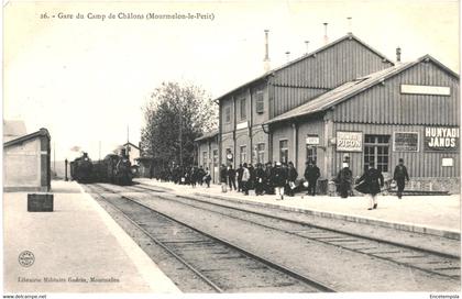 CPA Carte  Postale France- Châlons Camp  Gare de Mourmelon le Petit  VM47294+