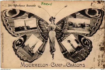 CPA MOURMELON Camp de CHALONS (490872)