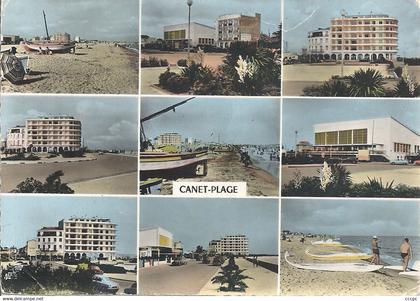 CPSM Canet-Plage vues multiples