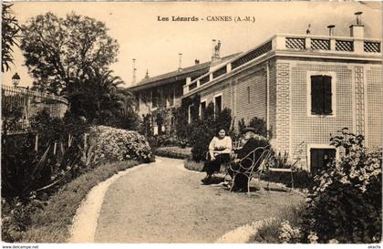 CPA Les Lézards - CANNES (110775)