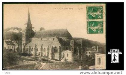 76 Cany-Barville - 6. CANY (Seine-Inf) - L'Eglise -  cpa Rhea D76D  K76159K  C76159C
