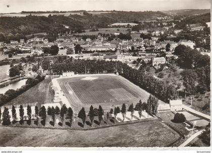 76 - CANY BARVILLE - En avion au dessus de...Cany Barville - Le Stade