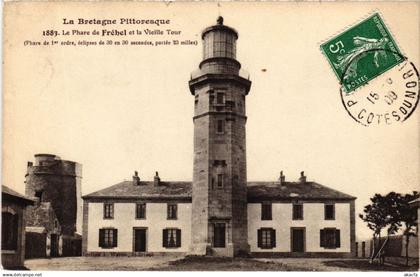 CPA CAP FREHEL Le Phare de Frehel et la Vieille Tour (1295083)