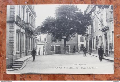 CAPESTANG (34) - PLACE DE LA MAIRIE