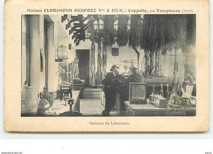 Maison Florimond Desprez Vve & Fils, à CAPELLE par Templeuve -Intérieur du Laboratoire