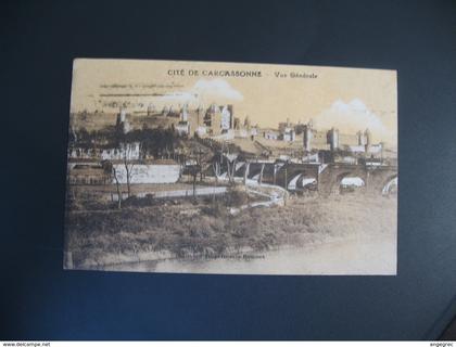 Carte Carcassonne - Vue Générale