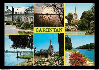 50 - Carentan - Multivues - Automobiles - Fleurs - CPM - Voir Scans Recto-Verso