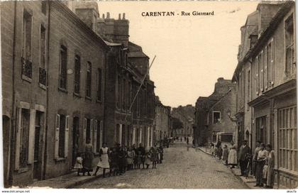 CPA Carentan Rue Giesmard (1392191)