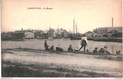 CPA Carte Postale France Carentan Le Bassin  VM77571