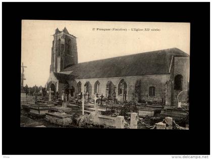 29 - CARHAIX - Plouguer - église - cimetière