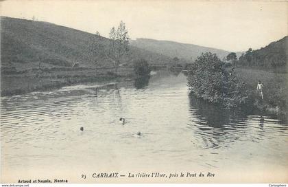 CPA 29 Finistère Carhaix-Plouguer LA RIVIERE L'HYER PRES LE PONT DU ROY