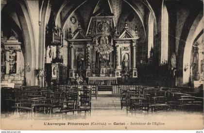 CPA Carlat Interier de l'Eglise FRANCE (1090187)