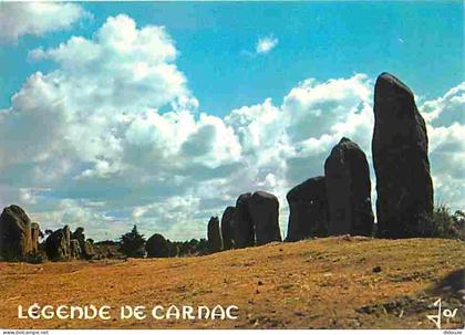 56 - Carnac - Les alignements mégalithiques - Légende de Carnac - Carte Neuve - CPM - Voir Scans Recto-Verso