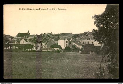 78 - CARRIERES-SOUS-POISSY - PANORAMA