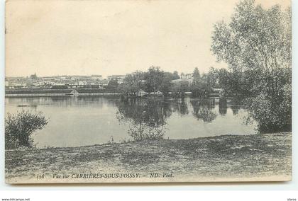 Vue sur CARRIERES SOUS POISSY