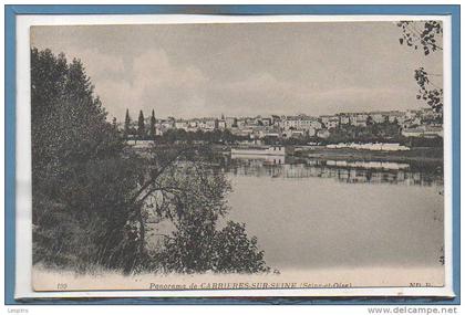 78 - CARRIERES sur SEINE -- Panorama