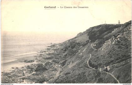 CPA Carte Postale France Carteret Chemin des Douaniers   VM76996