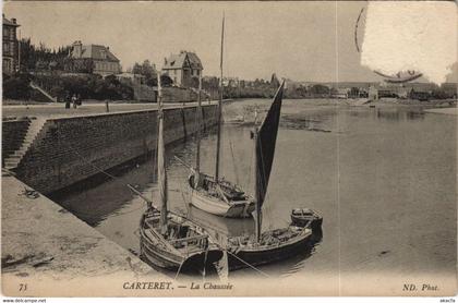 CPA CARTERET - La Chaussée (138134)