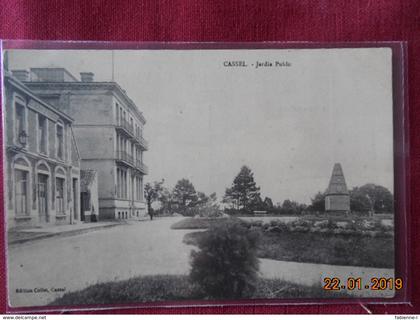 CPA - Cassel - Jardin Public