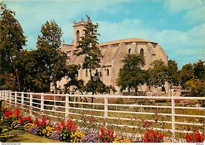 47 - Casteljaloux - L'Eglise - Fleurs - Flamme Postale de Casteljaloux - CPM - Voir Scans Recto-Verso