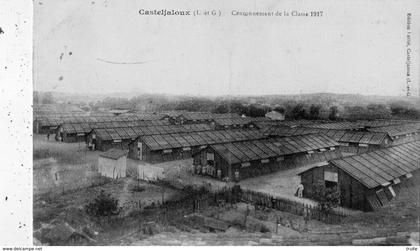 CASTELJALOUX CANTONNEMENT DE LA CLASSE 1917