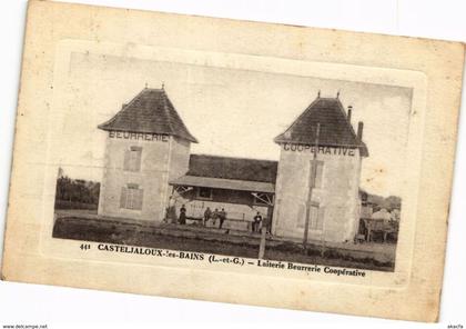 CPA CASTELJALOUX-les-BAINS-Laiterie Beurrerie Cooperative (263896)