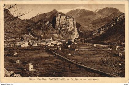 CPA Route Napoléon - CASTELLANE (142913)
