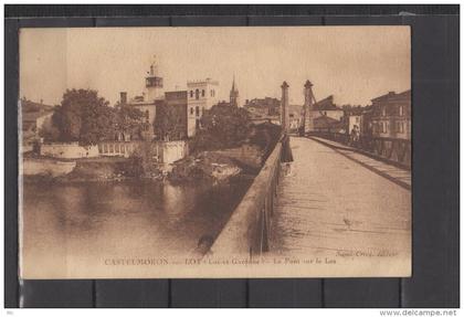 47 - Castelmoron - Le pont sur le Lot