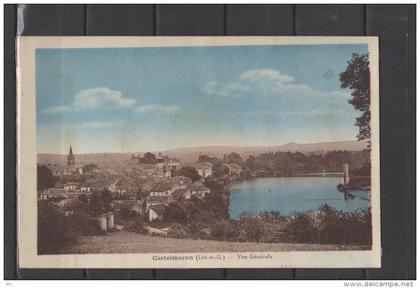 47 - Castelmoron - Vue générale  - Colorsiée