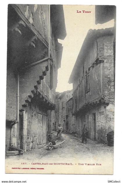 Castelnau de Montmirail, vieille rue (11500)