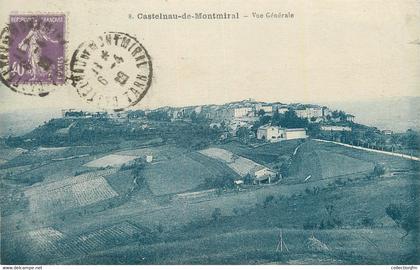 CPA FRANCE 81 "Castelnau de Montmirail, Vue générale".