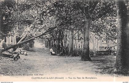 CASTELNAU-le-LEZ (Hérault) - Vue du Parc de Montplaisir