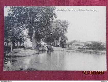 CPA - Castelnaudary - Les Ecluses (Vue d'en bas)