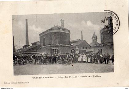 CASTELSARRASIN USINE DES METAUX ENTRE DES ATELIERS