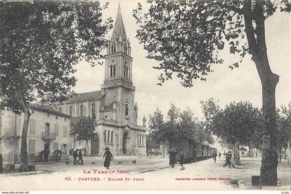 CPA Castres Eglise St-Jean