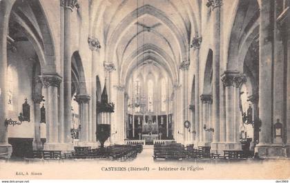 CASTRIES - Intérieur de l'Eglise