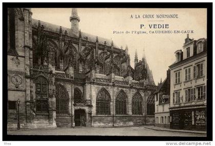 76 Caudebec-en-Caux eglise D76D K76164K C76164C RH096102