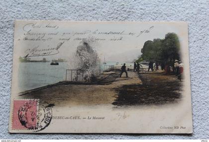 Cpa 1904, Caudebec en Caux, le Mascaret, Seine maritime 76