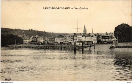 CPA CAUDEBEC-en-CAUX - Vue générale (105556)