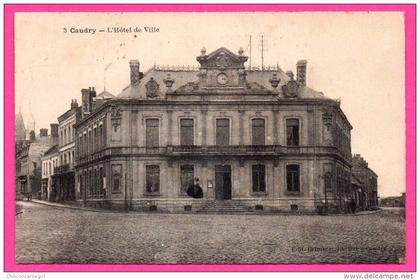 Caudry - L' Hôtel de Ville - Édition GRIMBERT à Caudry - 1922