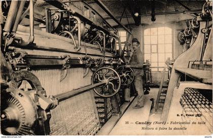 CPA CAUDRY - Fabricition du tulle (193216)