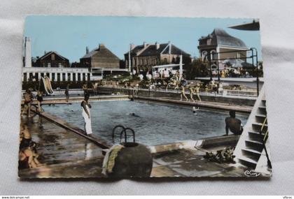 Cpm 1968, Caudry, piscine, Nord 59