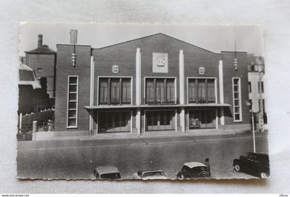 Cpsm, Caudry, la salle des fêtes, Nord 59