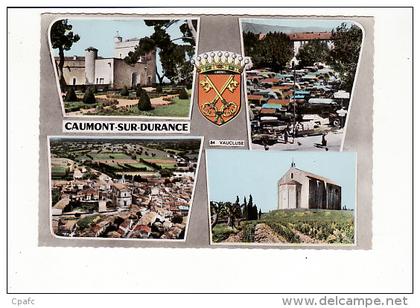 carte 1960 CAUMONT SUR DURANCE / multivues