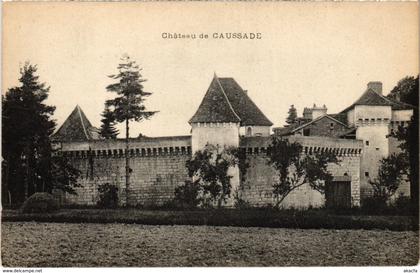 CPA Chateau de CAUSSADE (89735)