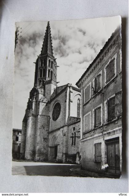 Cpm, Caussade, église Notre Dame, Tarn et Garonne 82